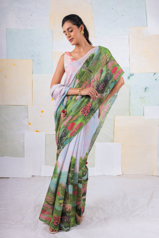 Bella donna saree